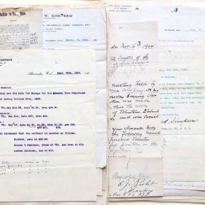 Board of Trustees Correspondence, Sept 1904-Jan 1905