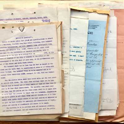 Board of Trustees Correspondence, March-May 1902