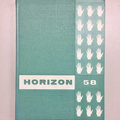 Encinal High School Yearbook 'Horizon', 1958 edition