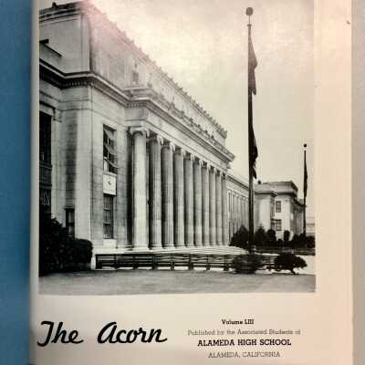 Alameda High School 'Acorn' Yearbook for 1952