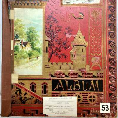 Scrapbook compiled by former Mayor W. H. Noy, c. 1909