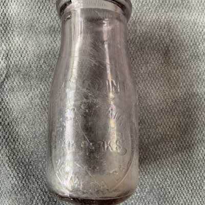 Western Dairy Co. Milk Bottle from the Alameda Dump, Ca. 1920