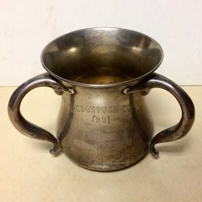 MacDonough Cup Trophy Won by Sloop Presto, 1901