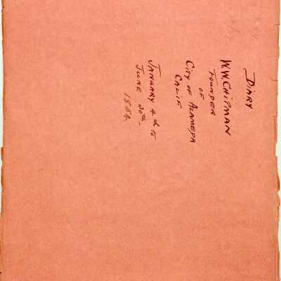 Typed Excerpts from the Diary of W. W. Chipman, January - June 1854
