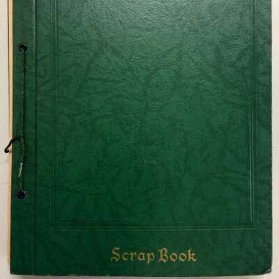 Scrapbook of Greeting Cards compiled by Rose Krueger, 1939-1950s