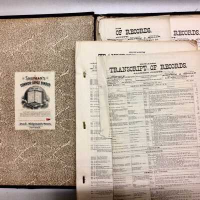 Edwards Transcript of Records, 1897-1898