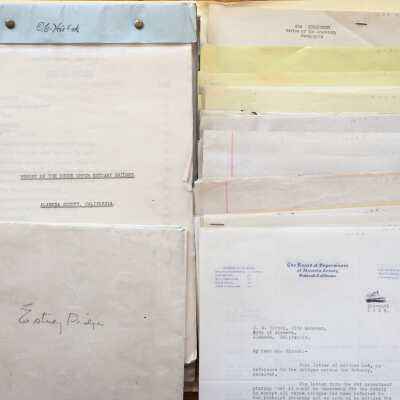 Documents about Estuary Bridges, 1923-1928