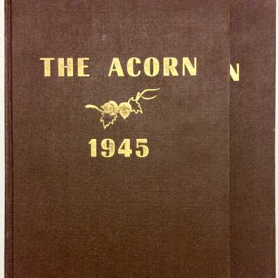 Copies of Alameda High School Yearbook 'The Acorn', 1945