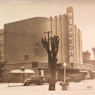 Main Facade Alameda Theatre, early 1930s