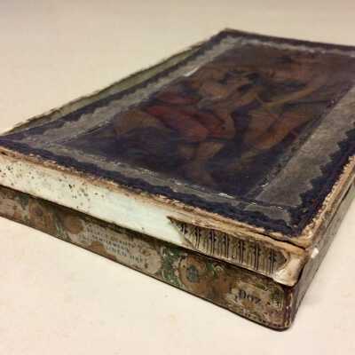 Handkerchief Box used to hold McDonell Valentines, c. 1882