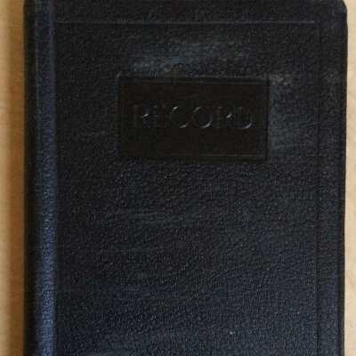 Fire Department Record Book, Fire Alarms 1925-1928
