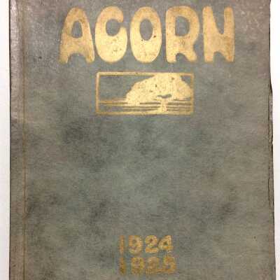 Alameda High School 'Acorn' Yearbook, 1924-1925