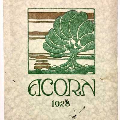 Alameda High School 'Acorn' Yearbook, 1928