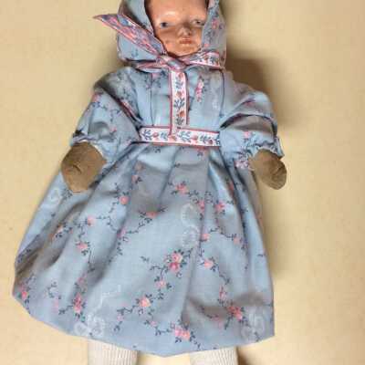 Cloth doll of the Anderson family, c. 1920s