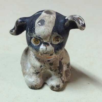 Cast iron toy dog of Edward W. Fowler, c. 1920s