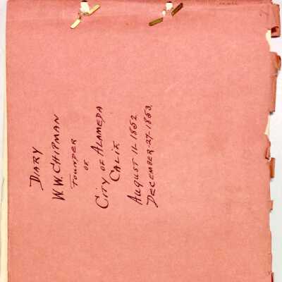 Typed copy of excerpts from the Diary of W. W. Chipman, 1852-1853