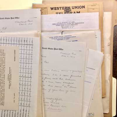 City Documents relating to shortage of housing, 1918-1919