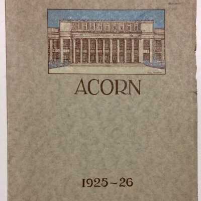Alameda High School 'Acorn' Yearbook, 1925-1926