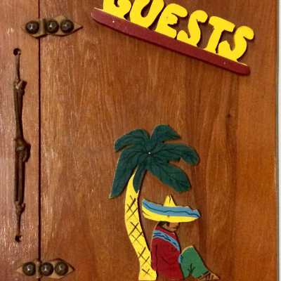 Guest log of housewarming party, 2491 Fernside Blvd, 1939