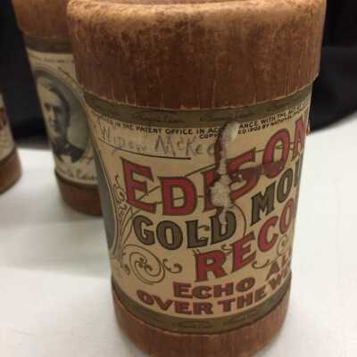 Edison Cylinder Phonograph Recording of W. F. Chipman performing 'Widow McKee', early 1900s