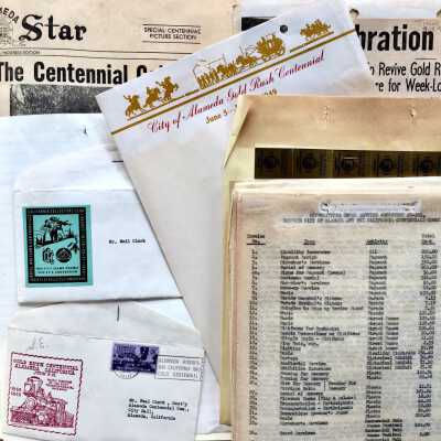 Documents about Gold Rush Centennial Celebration, 1949