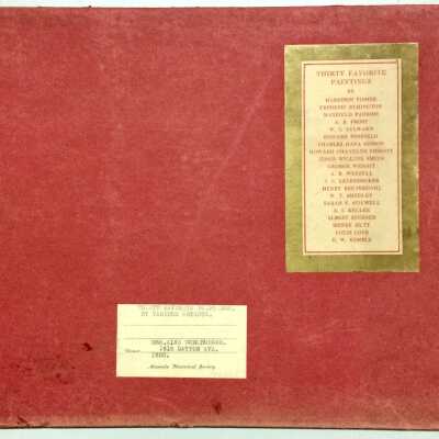 'Thirty Favorite Paintings' copyright P. F. Collier & Son, 1908