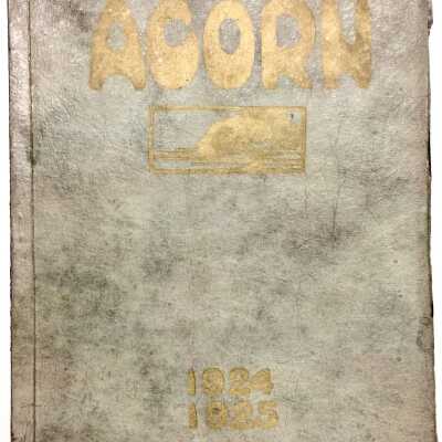 Alameda High School 'Acorn' Yearbook, 1924-1925