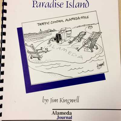 Booklet 'The Best of Paradise Island', with cartoons by Jim Kingwell, 1989