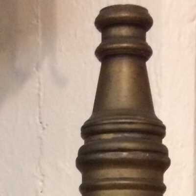 Brass Fire Hose Nozzle, Ca. 1890