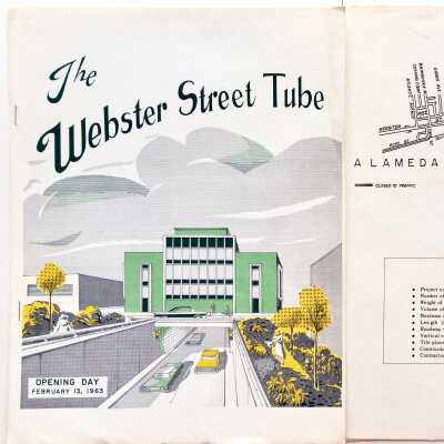 Program for Opening day of the Webster Street Tube, 1963
