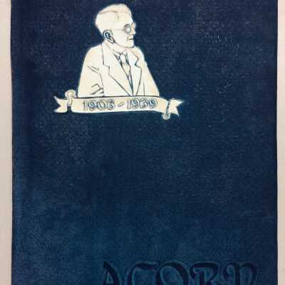Alameda High School Yearbook 'The Acorn', 1939