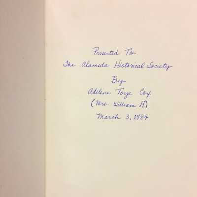 Dedication in cataloged copy