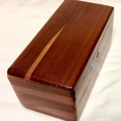 Small cedar chest-like box from Barker-Tilton, c. 1950s