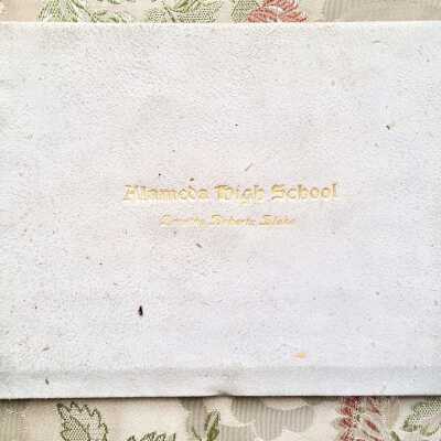 Alameda High School Diploma and cover of Dorothy Roberta Blake, 1923