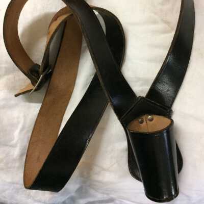 Flag Holder Belts from Barracks No. 635, Veterans of WWI, before 1970