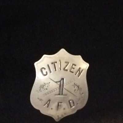 Similar object in Fire Dept. Display Case.