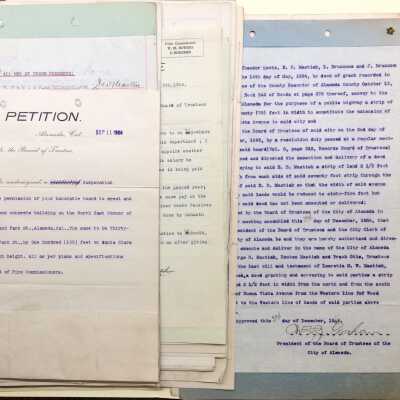 Board of Trustees Correspondence, Aug-Dec 1906