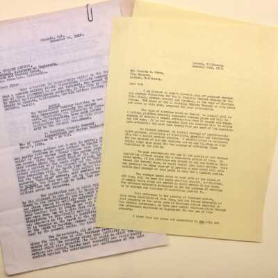 Documents pertaining to J. Paulding Edwards Company, 1919