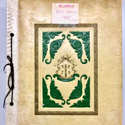 Scrapbook of the American Red Cross, Alameda Chapter, 1945