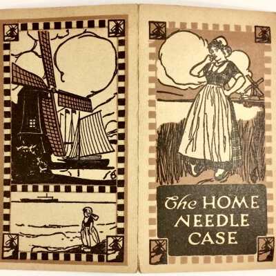 'The Home Needle Case' needle booklet, c. 1920s