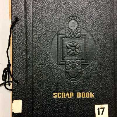 Scrapbook of poems written by Martha MacDonald, c. 1940s