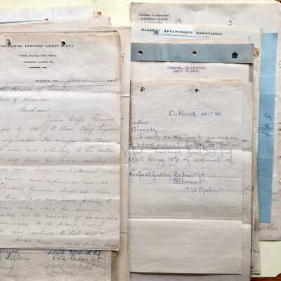 Board of Trustees Correspondence, Dec. 1904-June 1905