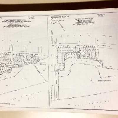 Collected Plot Maps of Alameda and Oakland properties, c. 1967