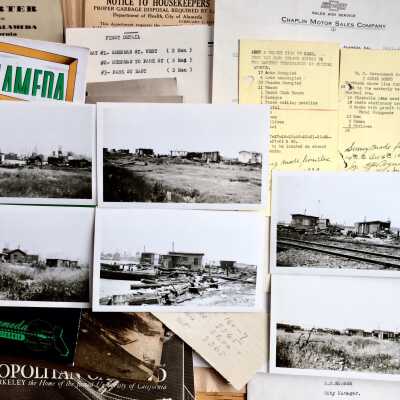 Publications and photos from City Hall Attic, 1919, 1930s-1940s