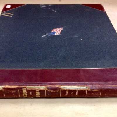 Register of School Bonds, 1874-1935