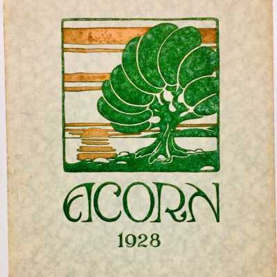 Alameda High School 'Acorn' Yearbook, 1928