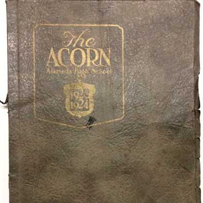 Alameda High School 'Acorn' Yearbook, 1923-1924
