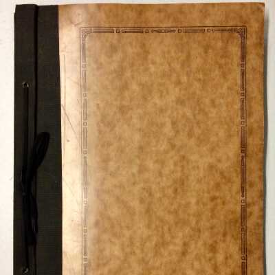 Scrapbook compiled by Annie J. Ward, c. 1918-1930