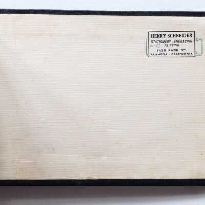 Store Label: Henry Schneider, 1435 Park Street.