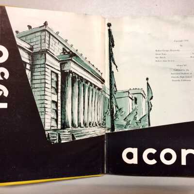 Alameda High School 'Acorn' Yearbook for 1950